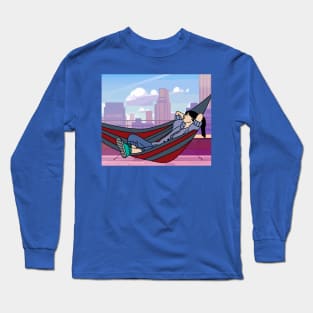 Idlers Hammock Do Nothing Long Sleeve T-Shirt